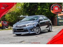 (Car King) 2015 Toyota Corolla Altis 1.8 G Spec TRD BodyKit DVD Player Reserve Camera Full Service Record Genuine Low Mileage TIPTOP CONDITION 1Owner