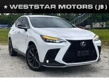 2023 Lexus NX 350 2.4 F Sport Mileage 23k km Red Int BSM HUD