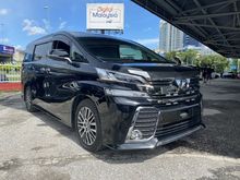 2016 Toyota Vellfire 2.5 Z G Edition MPV MANY UNIT LOWEST