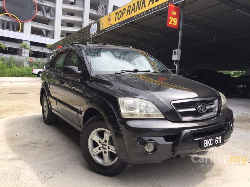 Kia Sorento 2004 2.5 in Kuala Lumpur Automatic SUV Black 