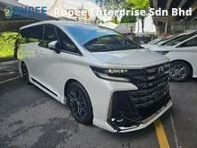 2025 Toyota Vellfire 2.4 Z Premier JBL THEATRE SOUND SYSTEM MOONROOF MODELLISTA BODYKIT JAPAN HIGH GRADE 5A CAR LOW MILEGAE 6K KM HUD DIM BSM 360 CAM