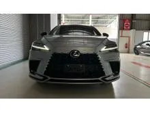Unreg 2024 Lexus RX 500h 2.4 F Sport. Sharp Futuristic Silver  Metallic. 4WD System. 360 Cam, Digital Mirror. Best Deal. Best Price.
