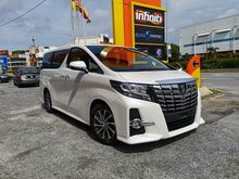 PROVIDE FUULLL LOON* PROVIDE 3-YEARS WARRANTY* 100%-GENUINE MILEAGE* 100%-HIGHEST GRADE CAR* *2016 Toyota Alphard 2.5 SC VELLFIRE ZG