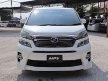 2014 Toyota Vellfire 2.4 ZG MPV