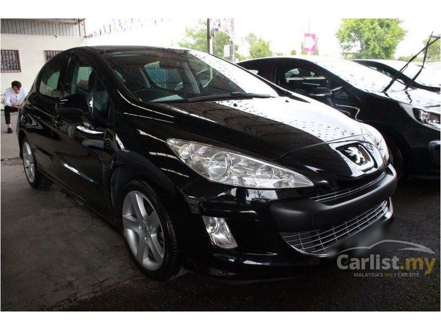 Peugeot 308 2010 1.6 in Johor Automatic Hatchback Black 