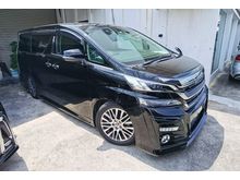 2015 Toyota Vellfire 2.5 ZG EDITION with ADMIRATION BODY KIT