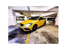 2017 Mercedes-Benz CLA45 AMG 2.0 4MATIC Coupe Half FL with centre control PANAROMIC roof Low & Genuine mileage C117