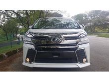 2016 TOYOTA VELLFIRE 2.5 WITH SPECIAL SMART WARRANTY COVERAGE