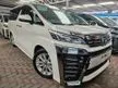 Recon 2019 Toyota Vellfire 2.5 ZA 7 SEATER 2PD UNREG ORI 22K KM KL AP UNREG - Cars for sale