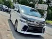 Used 2017 Toyota Vellfire 2.5 Z G Edition MPV CALL FOR OFERR