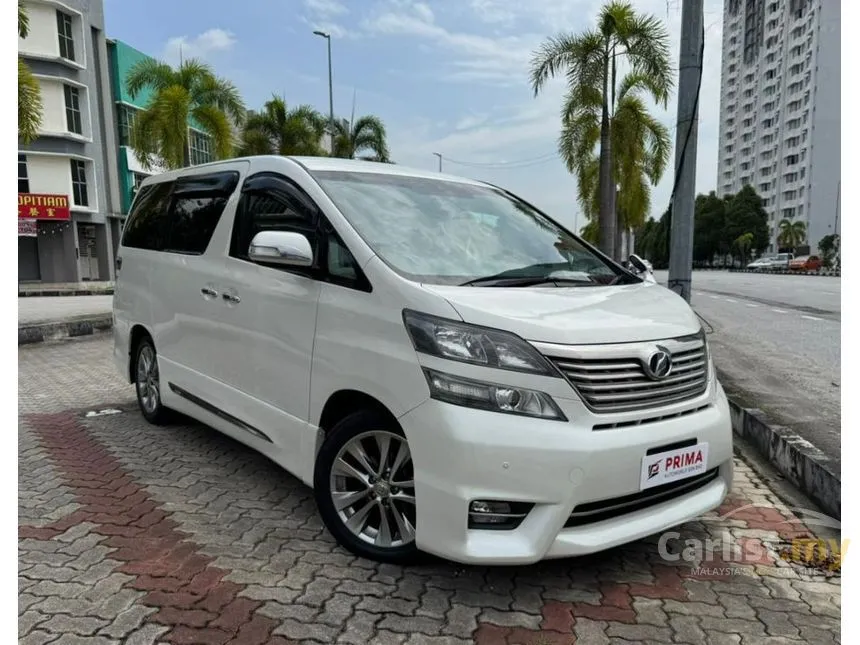 2010 Toyota Vellfire Z Platinum MPV