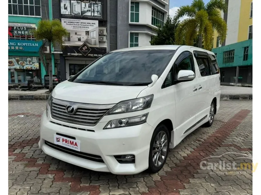 2010 Toyota Vellfire Z Platinum MPV