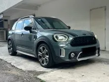 2021 MINI Countryman 2.0 Cooper S Sports SUV / Mileage 39K KM Only / Full Service Record BMW / Apple Carplay / Free 3 Years Warranty / Digital Meter