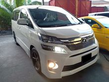 2012 Toyota Vellfire 2.4 ZG PACKAGE SUNROOF PILOT SEAT R/MONITOR (A) RAYA PROMOTION