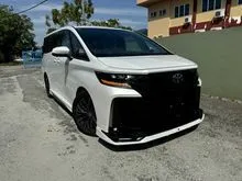 2024 Toyota Vellfire 2.5 HEV GR SPORT BROWN/LEATHER TWIN-ROOF 4CAM AUTO-PARKING FULLY LOADED GRADE 5AA UNREG