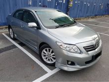 TOYOTA ALTIS 1.8 G-SPEC, VVTI, 1ST OWNER, ORIGINAL FULL TRD BODYKIT, ELECTRIC SEAT, MULTI FUNCTION STEERING, 4 NEW TYRES, LOW MILAGE, LUXURY HIGH SPEC