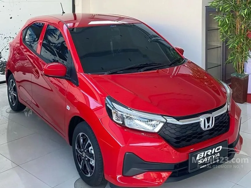 Jual Mobil Honda Brio 2024 E Satya 1.2 di DKI Jakarta Automatic Hatchback Merah Rp 199.500.000