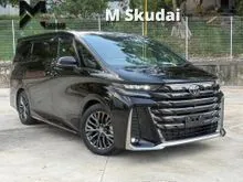 2025 Toyota Vellfire 2.4 Z Premier SUNROOF 4CAM 5A 10K KM 5YRS TOYOTA WARRANTY