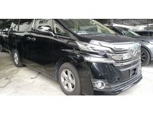 2017 Toyota Vellfire 2.5 X / 8 SEATER / 2 PWR DOOR / READY STOCK NO NEED WAIT