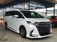 2024 1728 Toyota Alphard 2.5 Z Modelista MPV Sunroof + 8year Warranty