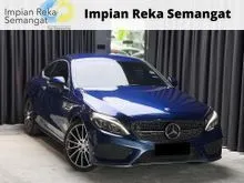 2016 Mercedes-Benz C250 2.0 Coupe AMG Line (CBU Unit) Clean Interior