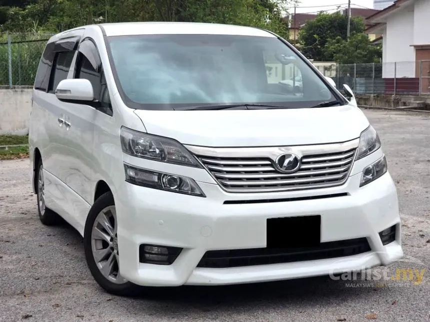 2010 Toyota Vellfire ZG MPV
