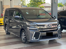 2015 Toyota Vellfire 2.5 Z A Edition MPV