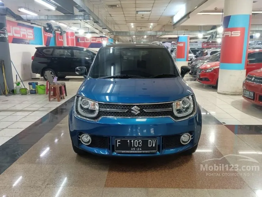 Jual Mobil Suzuki Ignis 2019 GX 1.2 di DKI Jakarta Manual Hatchback Biru Rp 122.000.000