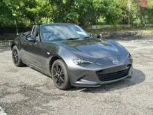 2023 Mazda Roadster 1.5 S Speacial Package (6-SpeedManual)(Grade 5A)(Low Mileage)