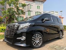 2016 Toyota Alphard 2.5 G S C Package Van Wagon SC Premium Sound Heater Nik16 Black On Black Km30rb TDP.250JT