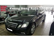 2010 Mercedes-Benz E200 CGI 1.8 Elegance (A) REG 2010