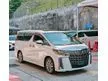 Recon 2021 Toyota Alphard 2.5 G S C Package MPV TYPE GOLD POWER BOOT 3LED TWIN ROOF APPLE PLAY ANDROID AUTO SAFETY+ BSM FDM PCS LEATHER ALCANTARA UNREGISTER