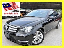 2013 Mercedes-Benz C180 1.8 AMG MERDEKA CLEAR STOCK BIG OFFER*SPORT MODE*ECO MODE*REVERSE CAMERA*MULTI FUNCTION SEAT