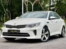 2017 Kia OPTIMA GT T-GDI 2.0 AT SUPER LOW MILEAGE 46K KM, PANORAMIC POWER SUNROOF, RED LEATHER SEATS