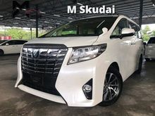 2016 Toyota Alphard 2.5 G SPEC 8 SEATER 2 PD 2 ELECTRIC SEAT!!