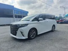 2023 Toyota Alphard 2.5 Z spec MPV