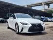 2023 Lexus IS 300 2.0 Version L Sedan (GRADE 5 A/B) LIGHT BROWN INTERIOR, SPARE TYRE, 360 CAMERA