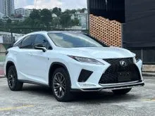 RECON 2021 Lexus RX 300 2.0 F Sport SUV - BLACK INTERIOR PANAROMIC ROOF REAR ELECTRONIC SEAT LOW MILEAGE 4CAM BSM COOLING SEAT