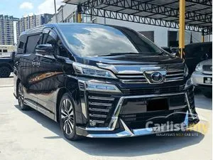 2018 Toyota Vellfire 2.5 ZG MPV