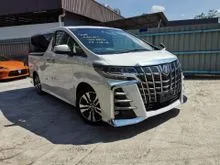 2022 Toyota Alphard 2.5 SUNROOF DIGITAL INNER MIRROR BLIND SPOT SPARE TYRE GRADE 4.5/B UNREGS
