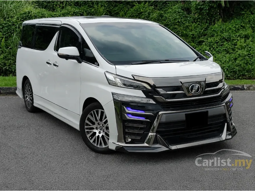 2018 Toyota Vellfire ZG MPV