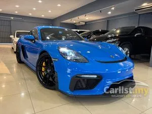 2022 Porsche 718 4.0 Cayman GT4 Coupe