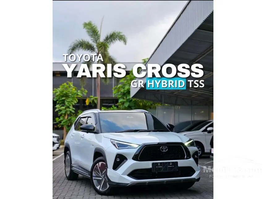 Jual Mobil Toyota Yaris Cross 2024 S GR Parts Aero Package HEV 1.5 di Banten Automatic Wagon Putih Rp 404.950.000