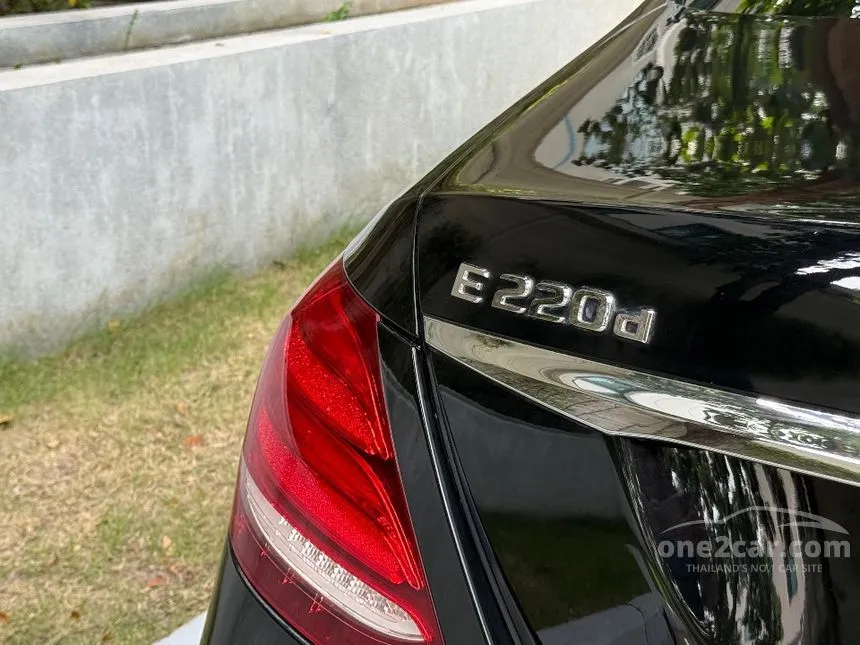 2016 Mercedes-Benz E220 d Exclusive Sedan