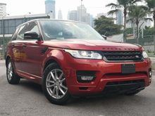 NO GST 2014 Land Rover Range Rover Sport 3.0 Japan Spec Meridian Panoramic Roof Full 4 Cilivian Camera