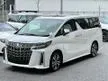 Recon 2022 Toyota Alphard 2.5 G S C Package MPV. Super Low Mileage 3k only. Condition 6A.