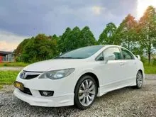 TRUE 2010 Honda Civic 2.0 S i-VTEC Sedan FACELIFT #ONE KL OWNER #ORI WHITE COLOR #ALL RUNNING CONDITION #JUST BUY AND DRIVE #WELL MAINTAINED