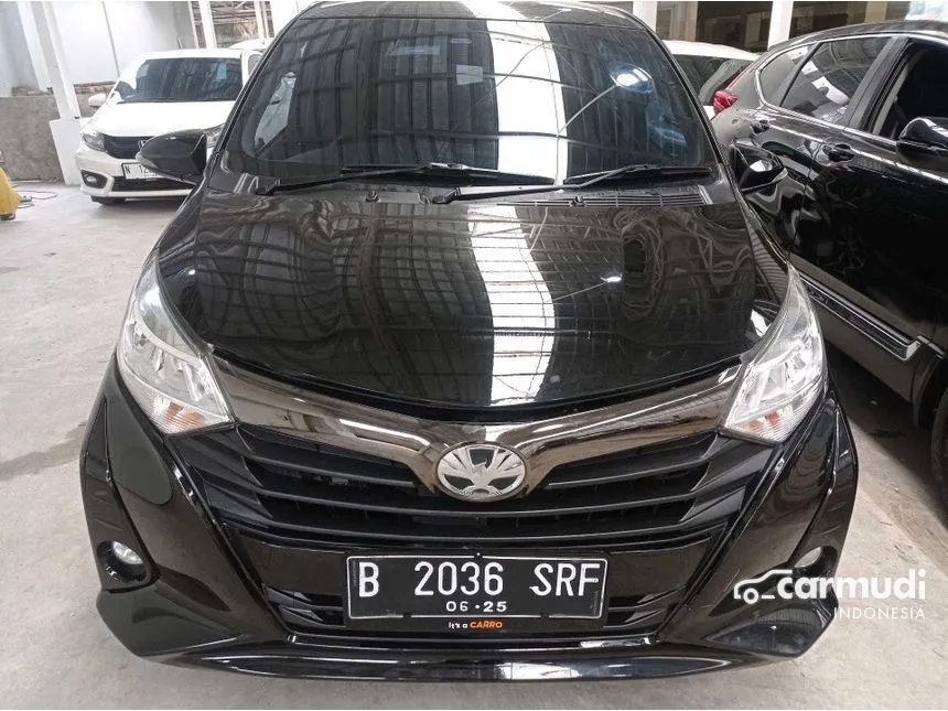 Jual Mobil Toyota Calya 2020 G 1.2 di Banten Automatic MPV Hitam Rp 129.000.000