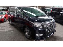 SALES TAX SPECIAL 2017 Toyota Alphard 2.5 SC SUNROOF READY STOCK UNIT