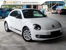 2015 Volkswagen Beetle 1.2 TSI Coupe WARRANTY FULL SERVICE LED DAYLIGHTS LOW MILEAGE ONE OWNER